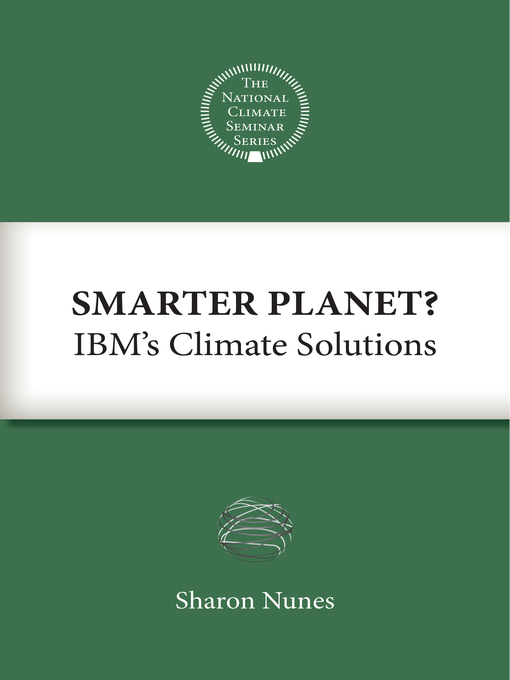 Title details for Smarter Planet? by Sharon Nunes - Available